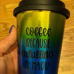 Personalize a to-go coffee mug!